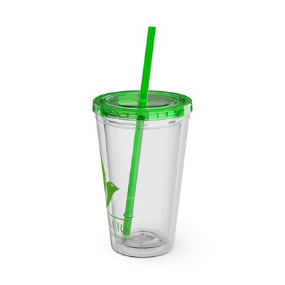 Sunsplash Tumbler with Straw, 16oz