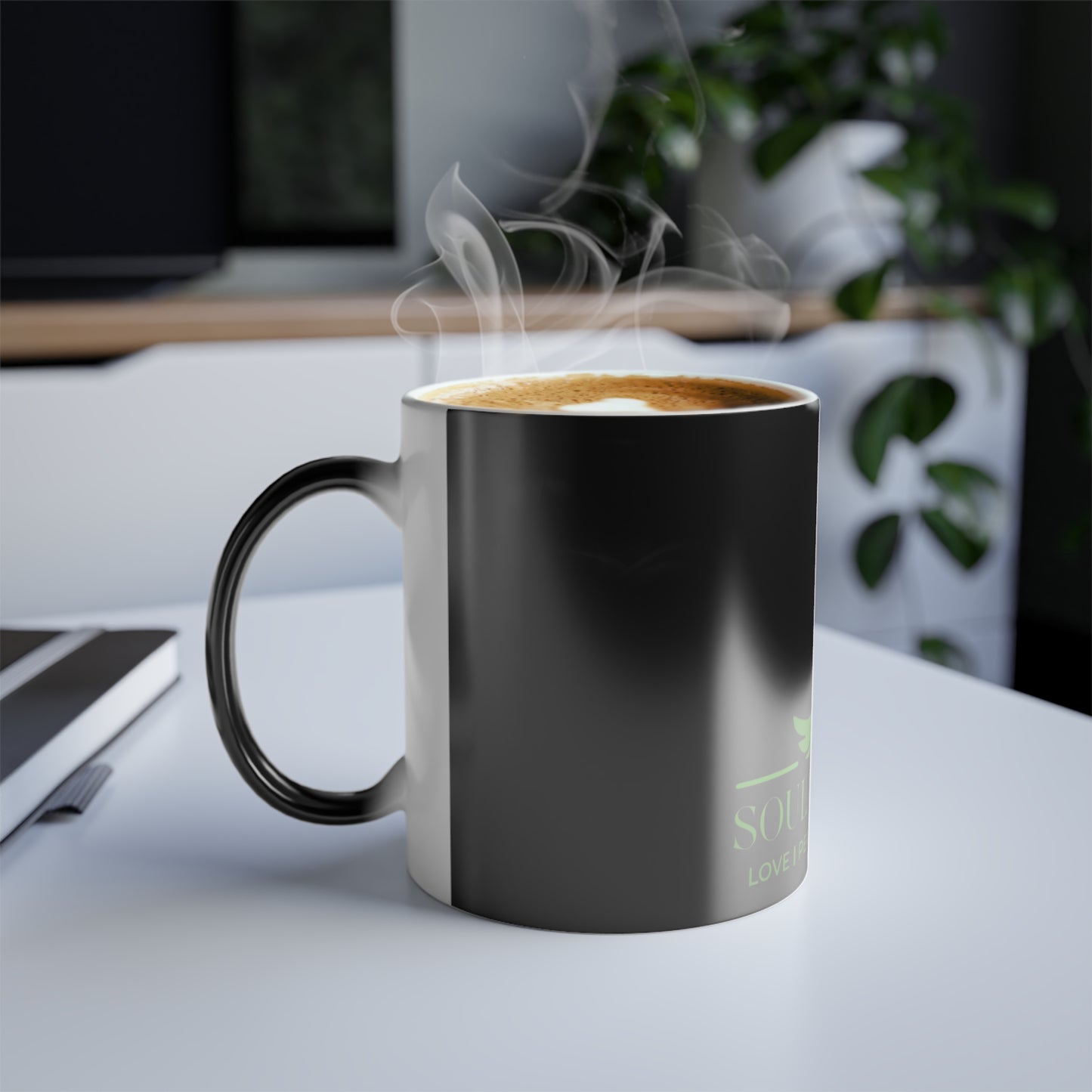 color-changing morphing mug, 11oz – reveal your unique design with every sip