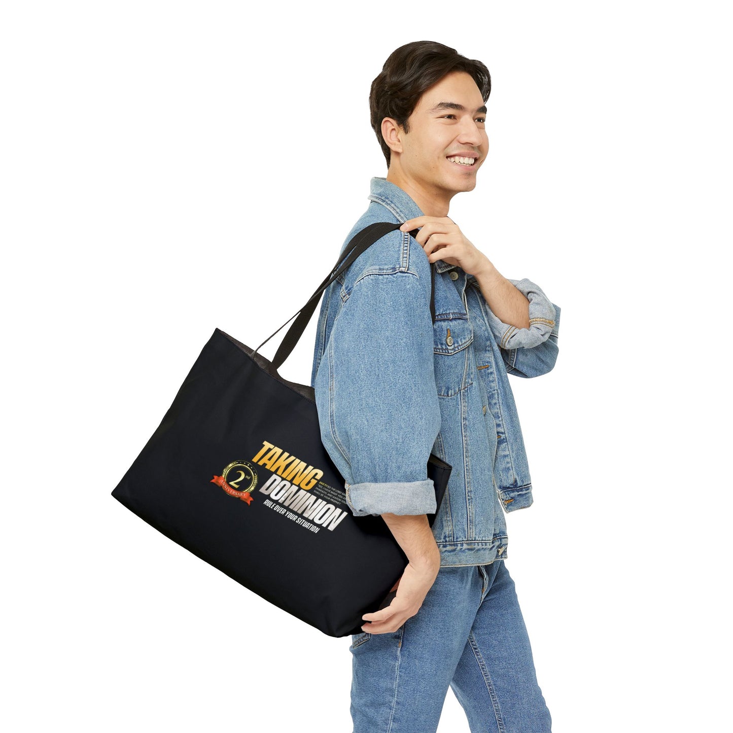 taking dominion tote bag