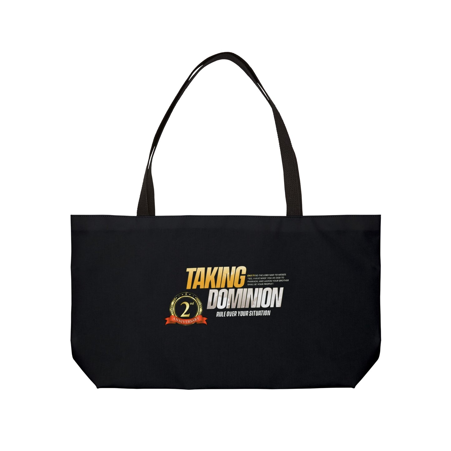 taking dominion tote bag