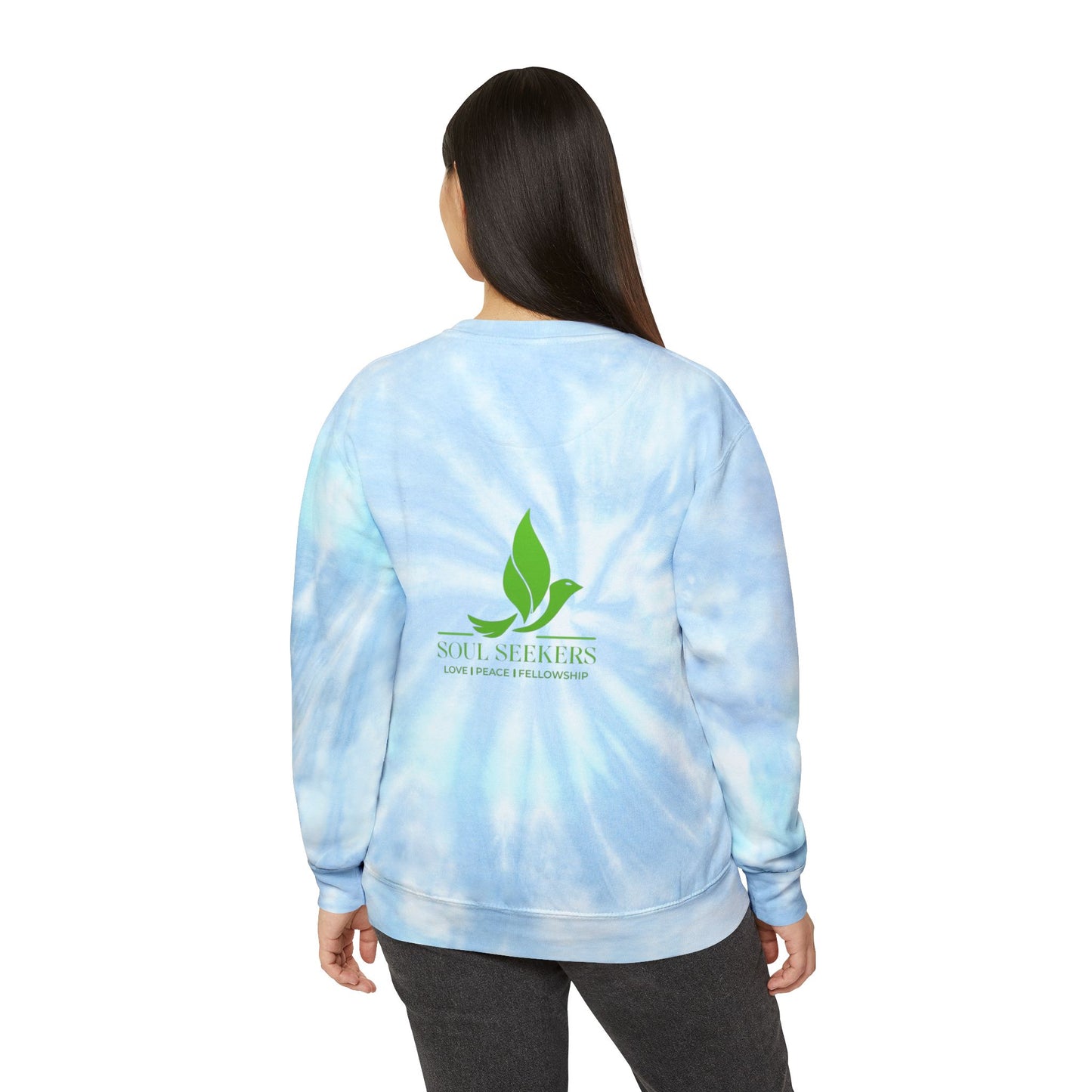 unisex tie-dye sweatshirt