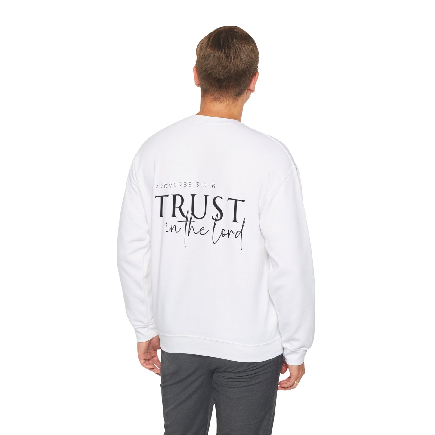 men's heavy blend crewneck sweatshirt – cozy, durable, and perfect for casual comfort and layering