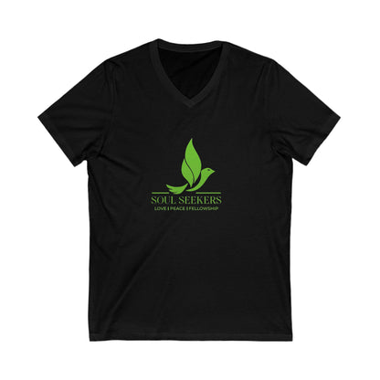 Women's Jersey Short Sleeve V-Neck Tee – Soft, Comfortable, and Stylish with a Flattering Fit for Everyday Wear