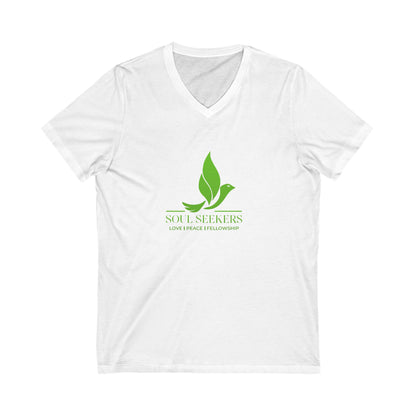 Women's Jersey Short Sleeve V-Neck Tee – Soft, Comfortable, and Stylish with a Flattering Fit for Everyday Wear