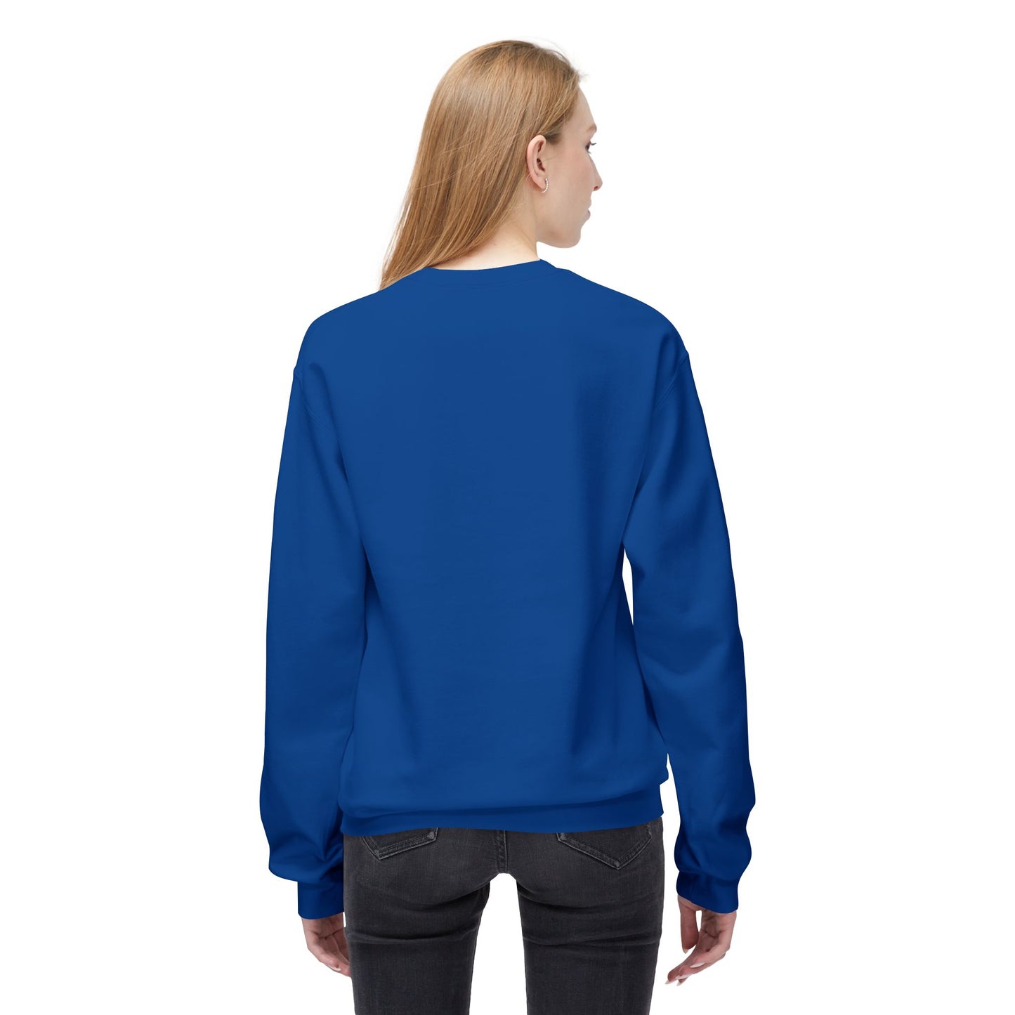 women midweight softstyle fleece crewneck sweatshirt