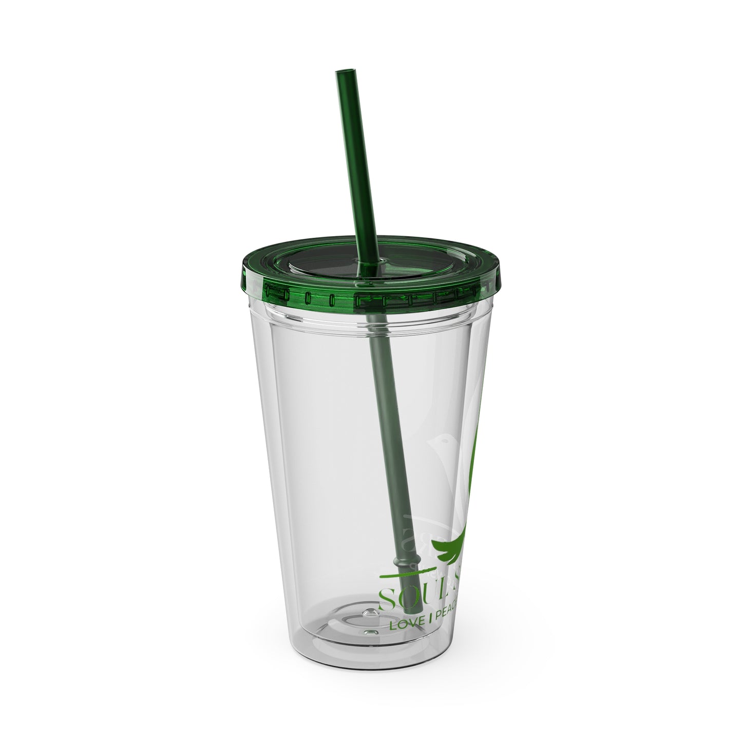 sunsplash tumbler with straw, 16oz