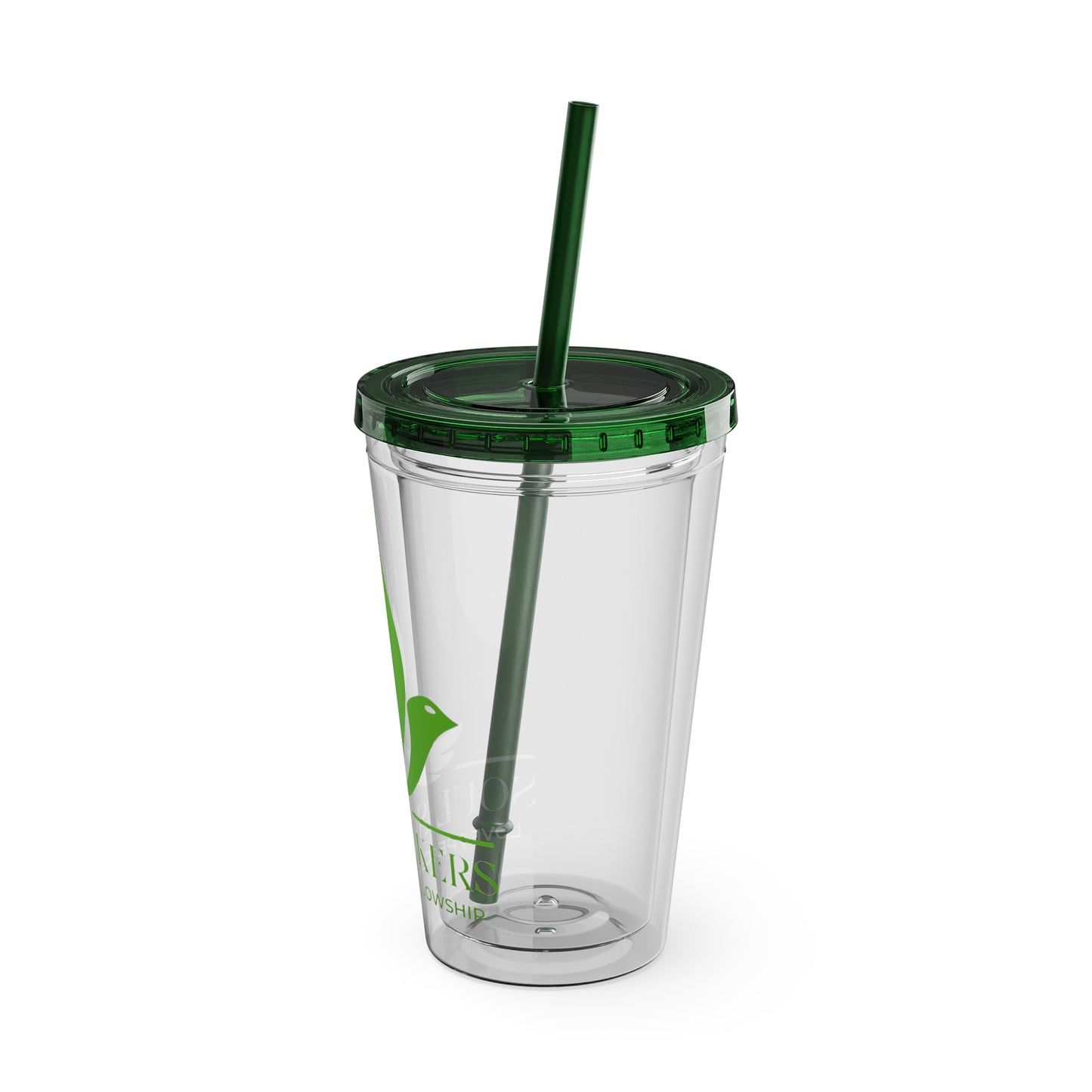 sunsplash tumbler with straw, 16oz