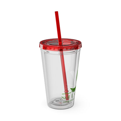 Sunsplash Tumbler with Straw, 16oz