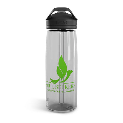 Durable Plastic Water Bottle with Leak-Proof Cap, Available in 20oz and 25oz – Perfect for Hydration On-the-Go, Gym Workouts, and Outdoor Adventures