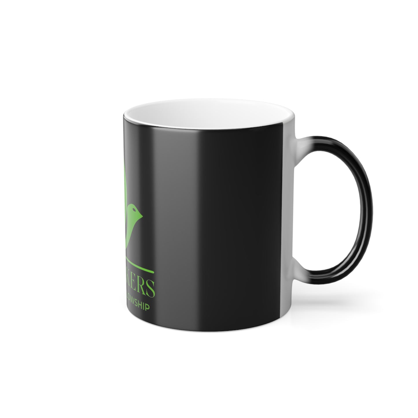 color-changing morphing mug, 11oz – reveal your unique design with every sip