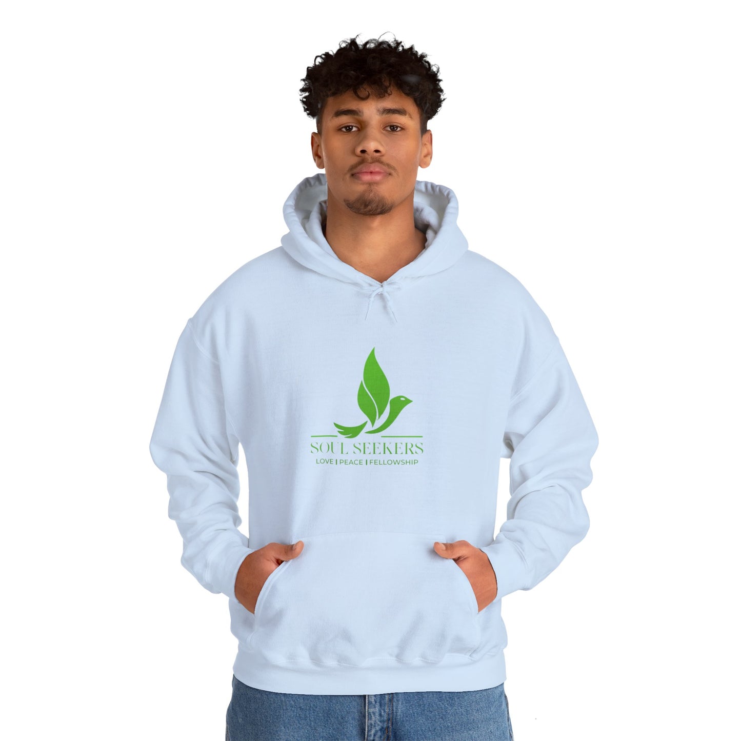 men cozy & durable heavy blend hooded sweatshirt – perfect for everyday comfort and faith-inspired style