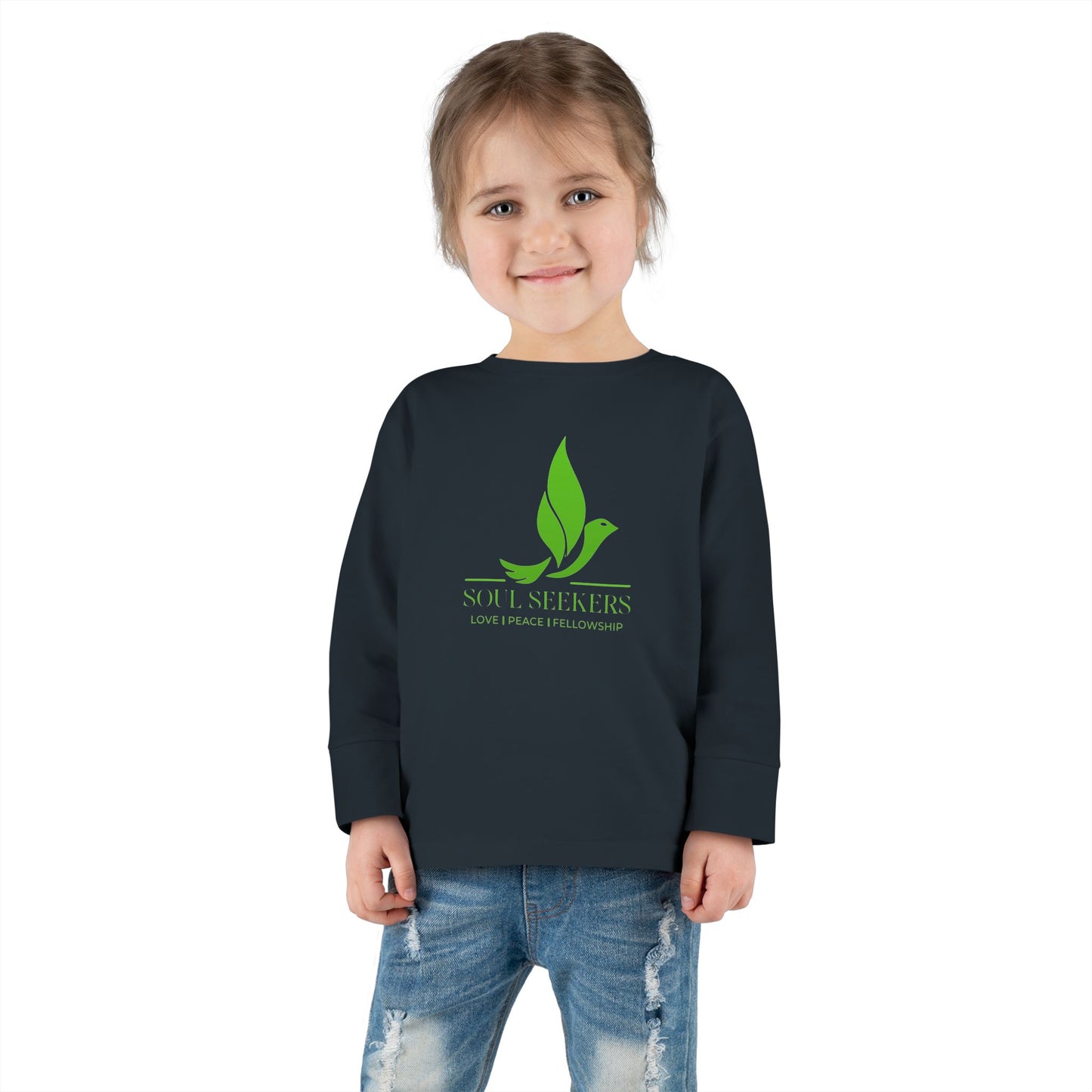 toddler long sleeve tee – soft, comfortable, and durable, perfect for active little ones with a cozy fit for all-day wear