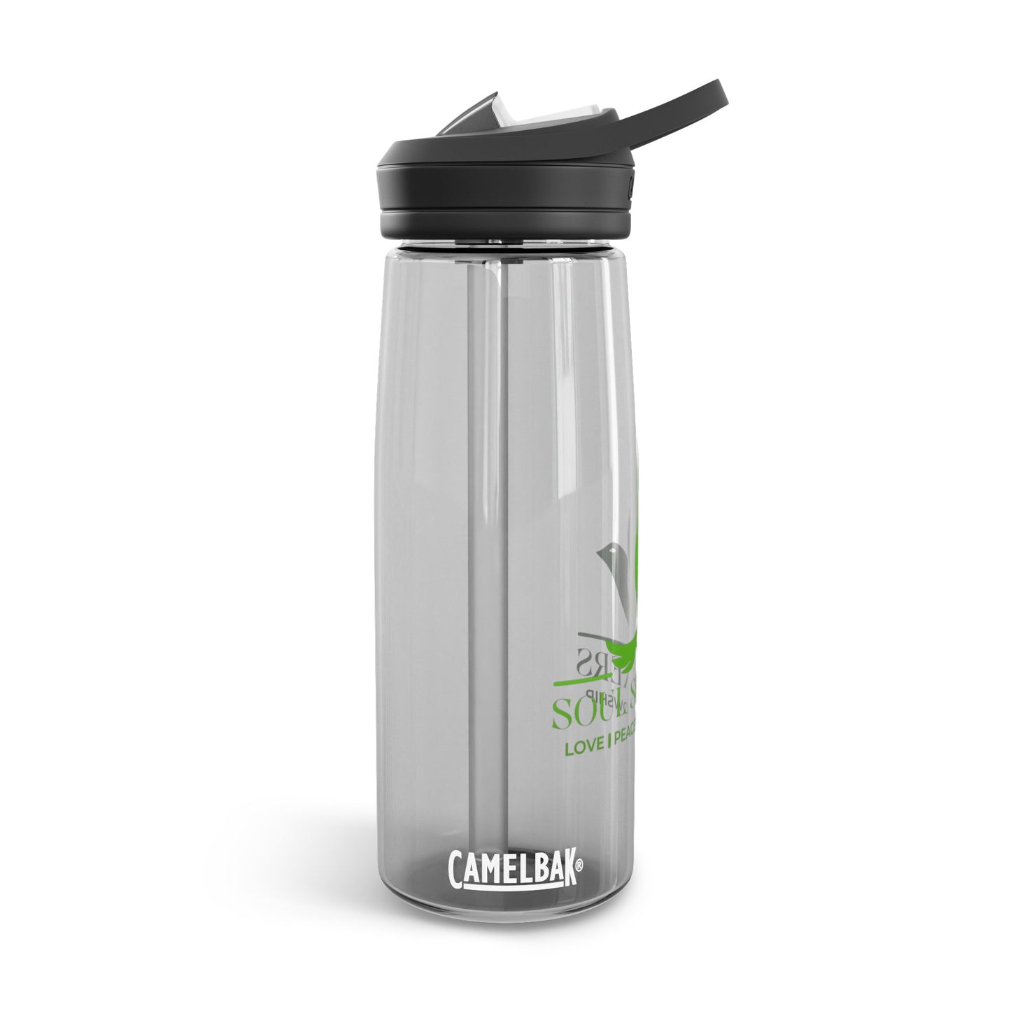 durable plastic water bottle with leak-proof cap, available in 20oz and 25oz – perfect for hydration on-the-go, gym workouts, and outdoor adventures