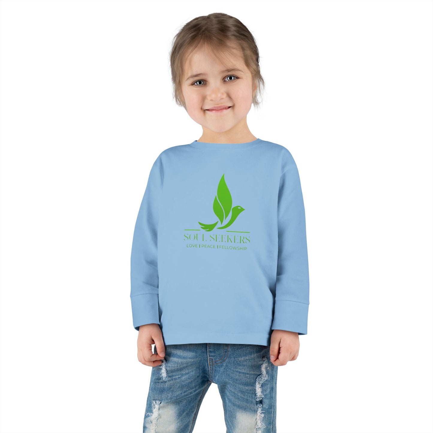 toddler long sleeve tee – soft, comfortable, and durable, perfect for active little ones with a cozy fit for all-day wear