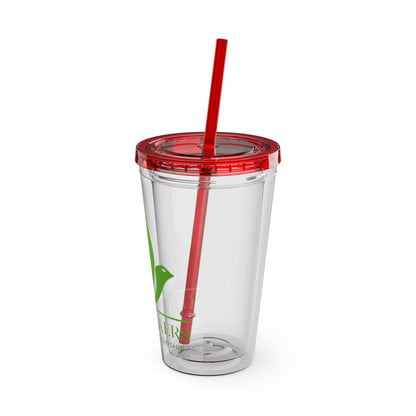 Sunsplash Tumbler with Straw, 16oz